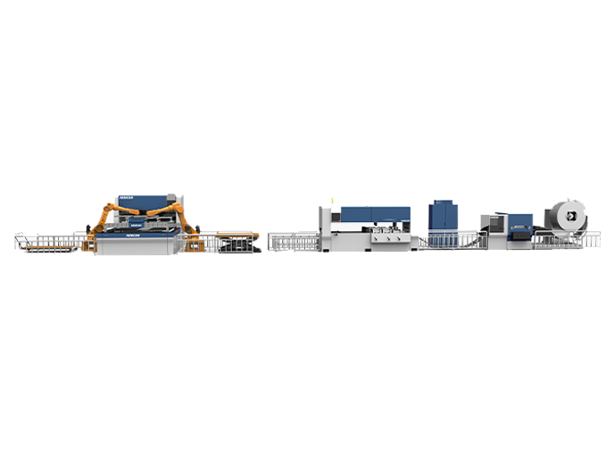 Spulen-Blatt-Produktions system