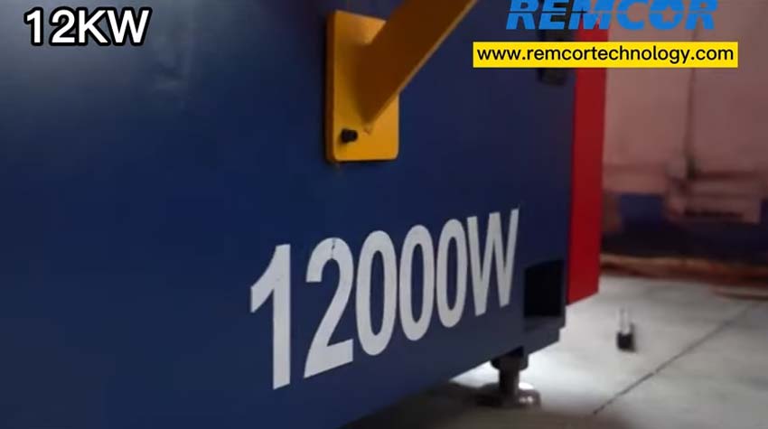 Remcor Technologie 12KW Faserlaser-Schneide maschine Show