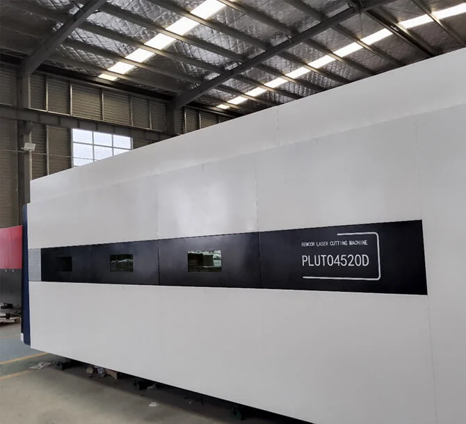 Lasers chneid maschinen in einigen hoch reflektieren den Materialien schneiden