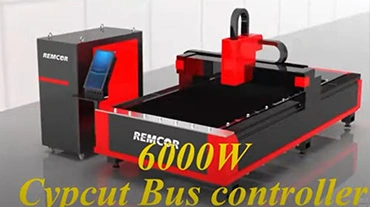 6000W 5 * 10FT Faserlaser-Schneide maschinen von der Remcor-Technologie