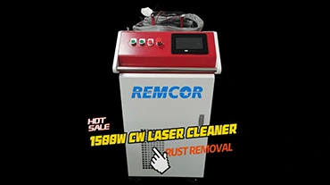 Remcor Technologie 1500W CW Laser-Reinigungs maschine
